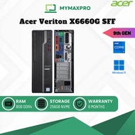 PC i7 Acer Veriton X6660G SFF Intel Core i7 (9th Gen) / 8GB RAM / 256GB NVME / Win 11 Pro (Refurbish