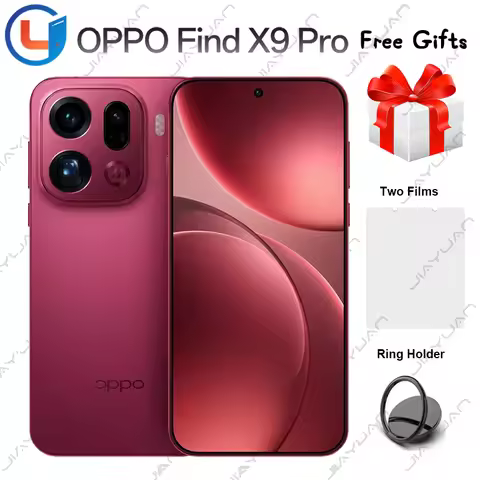 Original OPPO FIND X9 Pro 5G Smartphone 6.78 Inches 120Hz Display Dimensity 9500 Camera 200MP Big Ba
