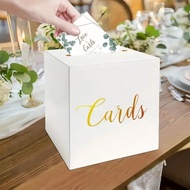1Set White ️ Card o0o Boxes Voting Game Box Wedding 1 Birthday Party Supplies 1 Anniversaries