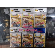 MATA KAIL UDANG ANGLAR 4208 (ANGLAR GALAH HOOKS 4208) 1 SET=5 PACKET