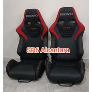 SR6 Recaro Bucket Sport Kerusi Kereta Seat Alcantara Sepasang