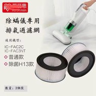 IRIS愛麗思配件排氣過濾網2個CFH13除蟎儀吸塵器ICFAC2C