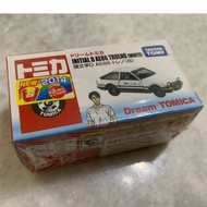 TOMY DREAM TOMICA INITIAL D AE86 TRUENO WHITE HOOD