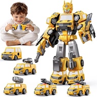 Transform Robot Toys for Boys 4-6, Easy DIY Assembly, 3 4 Year Old boy Birthday Gifts, Ideals Toys f