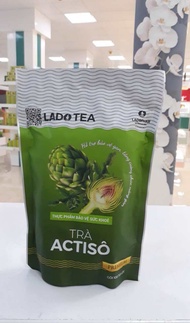 Gói trà atiso Ladophar date 07/2027 actiso 100 túi lọc