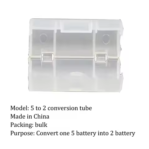 1Pcs AAA to AA/AA to C/D Battery Combination Adaptor Combination Cell Battery Box Adaptor AAA AA Hol
