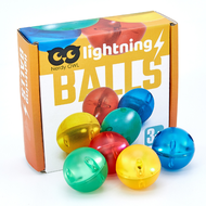 Lightning Balls: 4 LED balls ลูกบอลแก้วสายฟ้า มีไฟแอลอีดีในตัว 4 ลูก