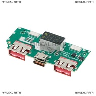 WHUEAL5 5V 3A Lithium Battery Digital Display Fast Charging Bank Module IP5356 TYPE-C Micro USB Mobi