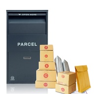 ตู้รับพัสดุ กล่องรับพัสดุ Mountain รุ่น 546 สีเทา ตู้จดหมาย ตู้รับจดหมายขนาดใหญ่ ตู้รับไปรษณีย์ ตู้พ