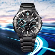 Casio Edifice ECB-2200DD-1A Windflow Series Solar Power Black Ion Plated Watch