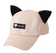 Retro Aviator hat Glasses Sunglasses Baseball Cap Cute Cat Ears Beanie Man Sunglasses Women Hat