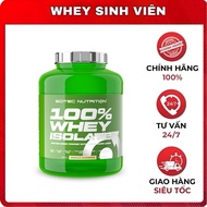 [Genuine] Scitec Nutrition 100% Whey Isolate 1816g (72 Servings) - gym protein supplement powder - S