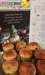 手作 意大利 Panettone 聖誕麵包 蛋糕 🎅