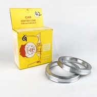 Flange Hub Center Ring / Center Ring / Center Hub / Center Cone (Aluminium)