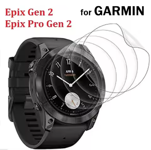 1-5Pcs For Garmin Smart Watch Hydrogel Film For Garmin Epix Gen 2 / Epix Pro Gen 2 47mm 51mm Screen 