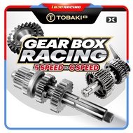 TOBAKI RACING Gear Box FULL SET 6SPEED Y15ZR LC135 5S EX5 DREAM WAVE125 5SPEED Transmission | LC Y15