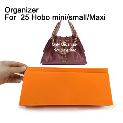 Tote Bag Organizer Insert for CHANEL 25 Hobo Medium Handbag, Purse Insert Lining Protective Makeup S