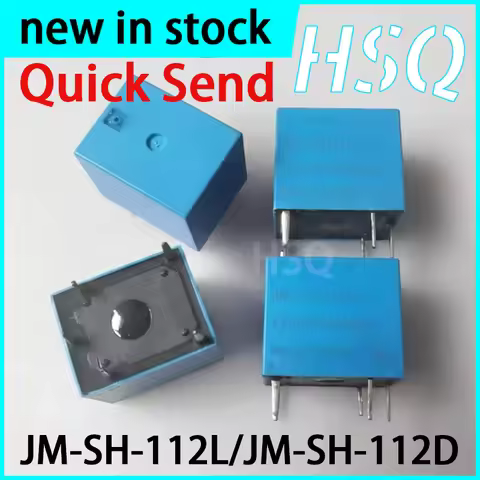 10PCS New JM-SH-112L JM-SH-112D 12VDC 5-pin 20A Relay