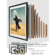 Black/White/WoodColor Minimalist Picture Frame For Wall Gallery Or Tabletop, 12x16/12x12/11x14/8x10/