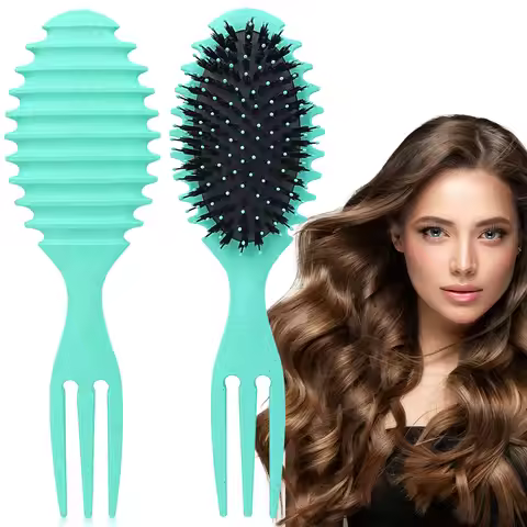 Curl Defining Brush Curl Hair Brush Curl Define Styling Brush For Combing and Shaping Curls in All H