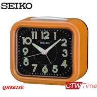 SEIKO Alarm Clock นาฬิกาปลุก รุ่น QHK023E (สีส้ม)