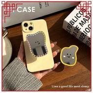 popsocket magsafe popsocket Cute Mirror Phone Holder Magnetic Strong Magnetism is suitable for MagSafe Retractable Adsorption Back Attachment Rotating Mirror