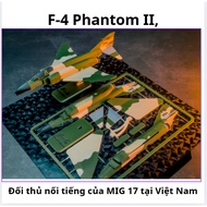 F-4 Phantom II fighter aircraft model – 3D printing of PLA plastic, War military model