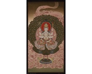 手繪飄逸唐卡  日本神靈