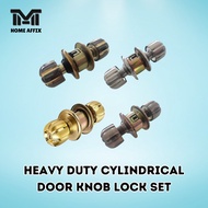 HEAVY DUTY Cylindrical Door Knob Lock Set  | Tombol Pintu Bilik Rumah | BACKSET - 60MM