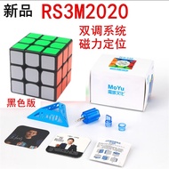 RUBIK MOYU RS3M 2020 BLACKBASE RUBIK MAGNET MOYU ORIGINAL