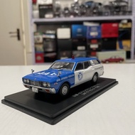 1: 43 Hachette Nissan Nissan Duke Travel Cedric V330 JAF Car Model White