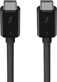 Belkin Thunderbolt 3 Cable (USB-C to USB-C) - USB C Cable For MacBook Air Galaxy Apple TV & More Fas