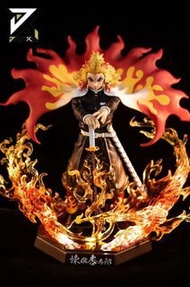 簡刻炎柱gk 已包好 鬼滅之刃 煉獄杏壽郎 模型