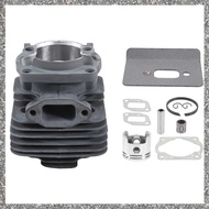 (GJFZ) 44MM 52CC Cylinder Assy 1E44F-5 44F-5 44-5 BG520 CG520 Assembly Piston Kit Ring Pin Clip Rebu