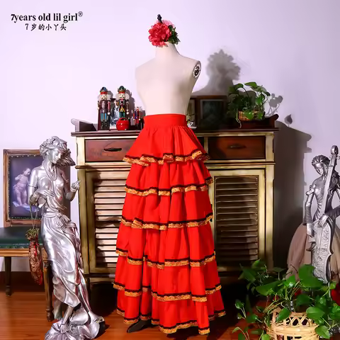 A new Flamengo Flamengo Flowered Skirt With a Flounce Is selling Like Hot Hot DTT62