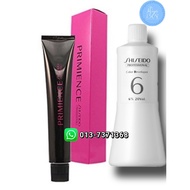 Shiseido Primience Colour 80ml &amp; Shiseido Peroxide [Ready Stock]