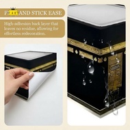 [F&N] 3D Optical Illusion Wall Stiers: Removable Religion Cube Art