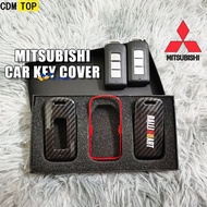 【NEW】Mitsubishi Key Cover สำหรับ Mitsubishi Xpander Outlander ASX Pajero Eclipse Cross Montero Xpander Remote Fob ผู้ถือ Shell Mitsubishi Adventure Xpander อุปกรณ์เสริม