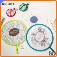 KKGOO Pocket Fan, PET Cartoon Small Fan, Foldable Mini Pocket Cloth Fan