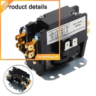 [COD] 1PC 1Poles 32 Amp Coil 24-220V AC Air Conditioner Condenser Compressor Contactor