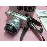 Kamera Camera Canon Eos M100 / Canon M10 Kit 15-45 Second Bekas