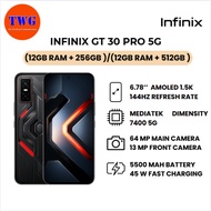 INFINIX GT 30 PRO 5G (12gb ram + 256GB )/(12gb ram + 512GB ) 100% ORIGINAL MALAYSIA BRAND NEW, FREE 