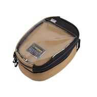DEGNER Magnet Tank Bag for Motorcycles NB-207 (1, Brown, 21cm height × 15cm width × 11cm depth)