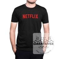 Net film flix t-shirt with movie logo distro