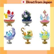 REEMENT POKÉMON GEMSTONE COLLECTION 2 BOX product, 6 pieces of 6 kinds, approx. H115 x W70 x D70mm [