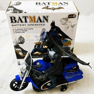 Children Toys Ultimate Spiderman or Captain America or Batman Motorcycle Mainan Motor Budak