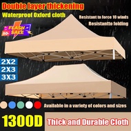 【24 hour delivery】6x6 8x8 6x10 10x10 10x15 10x20Ft kain kanopi 10x10 tebal kanvas khemah 10x10 canop