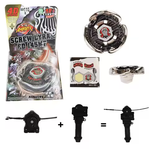 B-X TOUPIE BURST BEYBLADE shelter regulus screw lyra spinning top metal masters bb116 b with grip + 