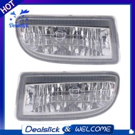 Fog Lights Lamp for   100 LC100 FJ100 1998-2007 Foglights Driving Lamp Lens 8122160042 8121160122