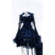 dress kembang floral skirt skirt kembang Gothic Dress Medieval Skirt Dress Gothic Dress Dark Gothic 